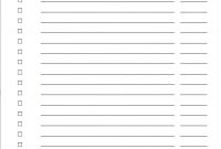 Free To Do List Templates In Excel with Blank To Do List Template