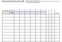 Fundraiser Order Form Templates – Word Excel Pdf Formats with Blank Fundraiser Order Form Template
