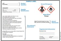 Ghs Hcs Standards Changing Chemical Drum Labels With Regard in Maco Label Templates