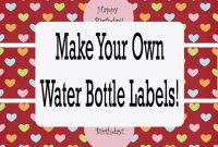 Gimpwater Bottle Label Templates Andmunchkinbabydesigns for Free Printable Water Bottle Labels Template