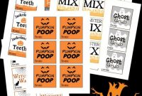Halloween Goodie Bags – Free Printable – About A Mom within Goodie Bag Label Template