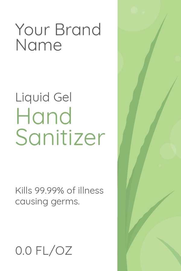 Hand Sanitizer Label Templates - Design Free Online in Hand Sanitizer Label Template