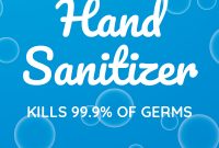 Hand Sanitizer Label Templates – Design Free Online with Hand Sanitizer Label Template