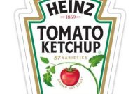 Heinz Ketchup Sticker | Ketchup, Heinz Ketchup with regard to Heinz Label Template