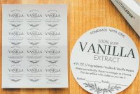 Homemade-Vanilla-Extract-12 | Make Vanilla Extract, Vanilla with Homemade Vanilla Extract Label Template