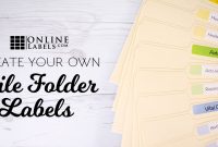 How To Create File Folder Labels In 5 Easy Steps within Post It File Folder Labels Template