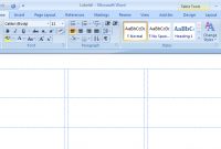 How To Create Mailing Labels In Word inside How To Set Up Label Template In Word