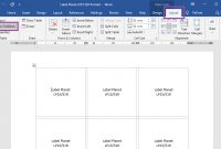 How To – How To Create Your Own Label Templates In Word inside Return Address Label Template For Mac