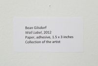 How To Label An Exhibition – Burnaway in Artwork Label Template