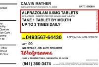 Image Result For Walgreens Prescription Label Template inside Pill Bottle Label Template