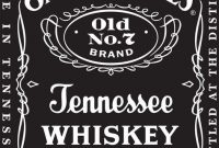 Images Of Jack Daniel's Bottle Label Template Wedding Linaca for Jack Daniels Label Template