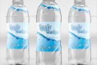 Label For Water Bottle Template In 2020 | Water Bottle with regard to Mineral Water Label Template