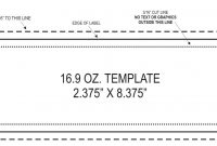 Label Template Templates For 8 Oz And 12 Oz Bottle Labels In within Template For Bottle Labels