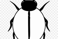 Ladybug Clipart Blank – Black And White Ladybird – Free intended for Blank Ladybug Template