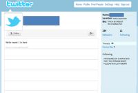 Latter: Blank Twitter Profile Template throughout Blank Twitter Profile Template
