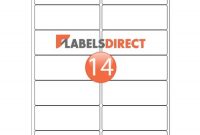 Ll14 | Round Corner Labels 99.1Mm X 38.1Mm | Labels-Direct inside 99.1 Mm X 38.1 Mm Label Template