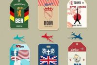 Luggage Tag Template – 26+ Free Printable Vector Eps, Psd within Luggage Label Template Free Download