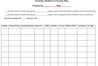 Marie Max-Fritz / Curriculum Maps intended for Blank Curriculum Map Template