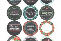 Mason Jar Labels, Free Printable | Etikettenvorlagen pertaining to Canning Jar Labels Template