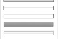 Music Paper Sheets For Ms Word | Word & Excel Templates intended for Blank Sheet Music Template For Word