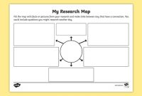 My Research Map Template (Teacher Made) for Blank Curriculum Map Template