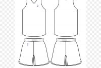 Nba-Vorlage Basketball Uniform Jersey - Jersey-Vorlage Png in Blank Basketball Uniform Template