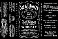 New Blank Jack Daniels Label Inside Jack Daniels Label pertaining to Jack Daniels Label Template