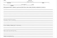 Obituary Template | Free Word Templates inside Fill In The Blank Obituary Template
