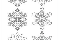 Paper Snowflake Templates | Free Printable Templates intended for Blank Snowflake Template