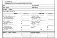 Personal Financial Statement Form – Edit, Fill, Sign Online within Blank Personal Financial Statement Template
