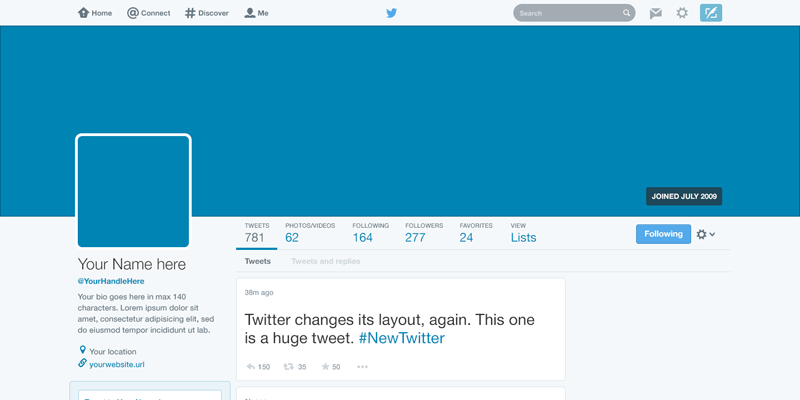 Pin On Drawing Note throughout Blank Twitter Profile Template