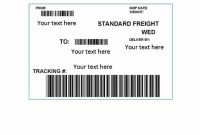 Pin On Label Template intended for Free Printable Shipping Label Template