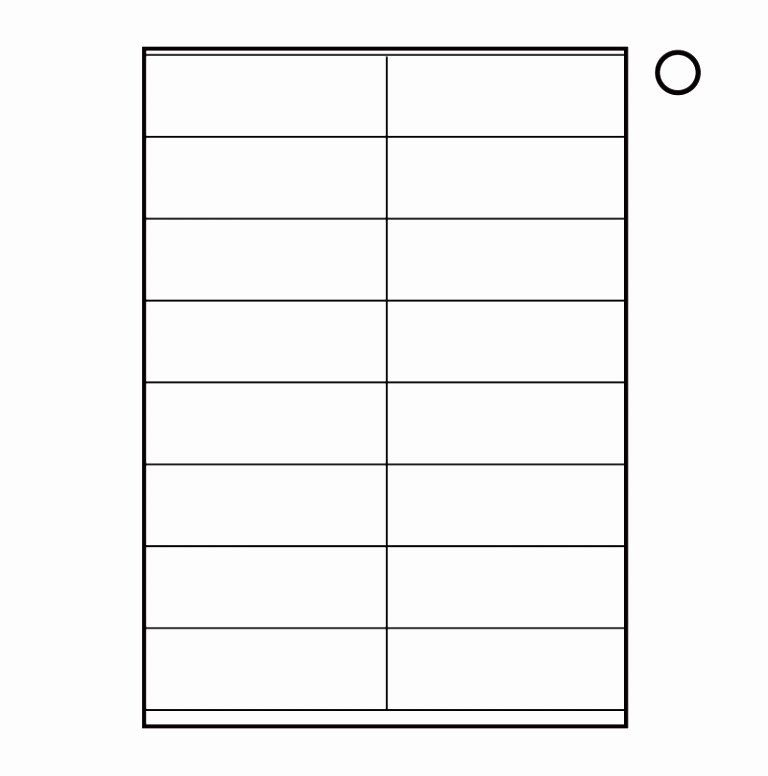 Place Card Template Word 6 Per Sheet Unique 6 Label Template in 16 Labels Per Page Template