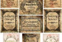 Potion Labels – Water Walker Events | Harry Potter Potion within Harry Potter Potion Labels Templates
