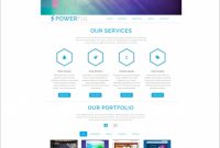 Powerful Bootstrap Template Free Website Templates In Css throughout Blank Html Templates Free Download