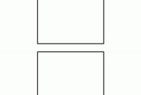 Printable 4 Inch Square Template within Blank Four Square Writing Template