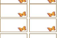 Printable Address Labels | Free Printable Labels, Free 4 X 2 for Butterfly Labels Templates