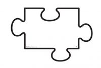 Printable Blank Jigsaw Puzzle Template | Puzzle Piece throughout Blank Jigsaw Piece Template