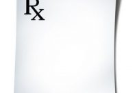 Printable Blank Prescription Pad | Prescription Pad, Medical within Blank Prescription Form Template