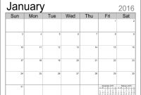 Printable Calendar Templates in Blank Calender Template