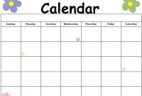 Printable Calendars | Calendar Printables, Calendar Template regarding Blank Activity Calendar Template