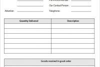 Proof Of Delivery Form Template Delivery Note Template 22 with regard to 33 Up Label Template Word