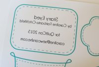 Quilt Labels! {Free Printable} — Sewcanshe | Free Sewing intended for Quilt Label Template