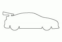 Race Car Pattern. Use The Printable Outline For Crafts within Blank Race Car Templates