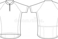 Realistic Cycling Uniforms. Branding Mockup. Bike Or Bicycle throughout Blank Cycling Jersey Template