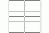 Rectangle : 422 – Label Size 97Mm X 34Mm – 16 Labels Per Sheet inside 16 Labels Per Page Template