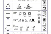 Research: Labeling – Apparel And Textile Care Symbols in Quill Label Templates