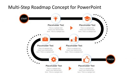 Roadmap Powerpoint Templates regarding Blank Road Map Template