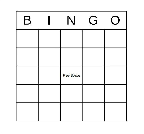 Sample Bingo Card Template Pdf | Bingo Card Template, Bingo within Blank Bingo Template Pdf
