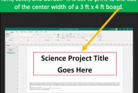 Science Fair Project Labels And Title Template: Editable for Science Fair Labels Templates